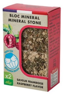Minerální kámen EDEN hlodavci malina 2x100g Zolux prodejna