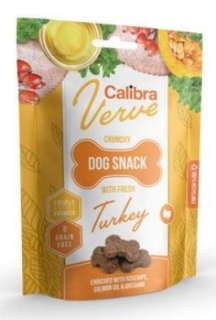Calibra Dog Verve Crunchy Snack Fresh Turkey 150g prodejna EXP 30/1 24