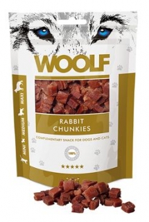 WOOLF pochoutka rabbit chunkies 100g prodejna