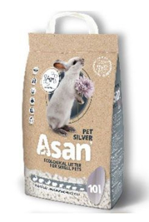 ASAN Pet Silver hlodavce a králíčky 10l PRODEJNA