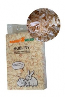 Hobliny podestýlka lis. hrubá TOP RabWeed 30l/0,6 kg prodejna