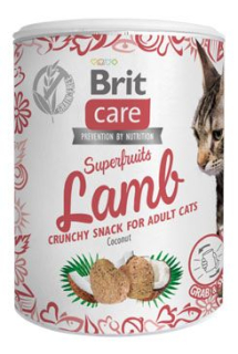 Brit Care Cat Snack Superfruits Lamb 100g PRODEJNA