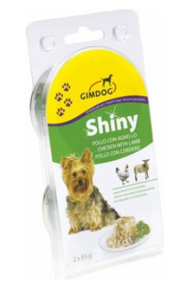 Gimdog konz. ShinyDog kuře/jehně 2x85g PRODEJNA