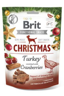 Brit Care Dog Functional Snack Christmas Edition 150 g PRODEJNA EXP 14/3 24