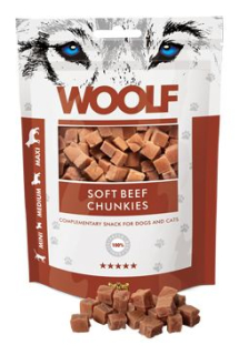 WOOLF pochoutka beef chunkies 100g prodejna