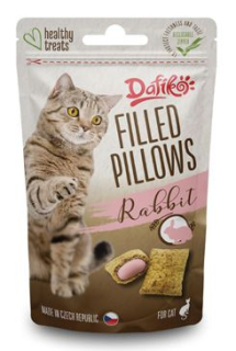 Dafíko plněné polštářky pro kočky králičí 40g PRODEJNA