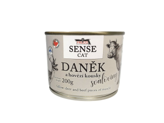 FALCO SENSE CAT daněk a hovězí 200g