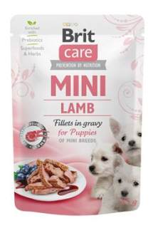 Brit Care Dog Mini Puppy Lamb fillets in gravy 85g prodejna