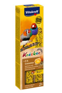 Vitakraft Bird Kräcker exoti egg finch tyč 2ks prodejna