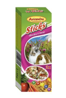 Avicentra tyčinky velký hlodavec - vitam.+med 2ks PRODEJNA