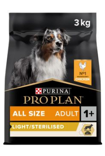 ProPlan Dog Adult All Size LightSterilised Chick 3kg