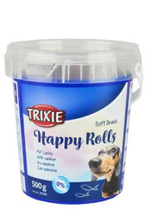 Trixie Soft Snack Happy Rolls tyčinky s losos 500g TR PRODEJNA AKCE