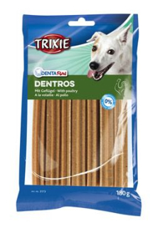 Dentafun DENTROS Light kuřecí tyčky pes 180g TR PRODEJNA