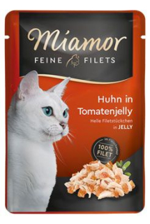 Miamor Cat Filet kapsa kuře+rajče v želé 100g
