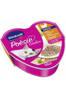 Vitakraft Cat Poésie Création Sauce krůta sýr 85g