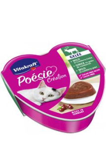 Vitakraft Cat Poésie Création Gelée zvěř.brusinka 85g