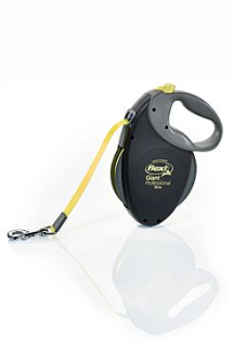 Vodítko FLEXI Giant Professional L pásek 10m/50kg neon