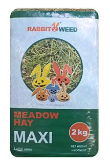 Seno luční Maxi RabbitWeed 2kg 100 l PRODEJNA