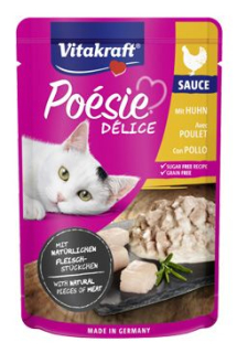 Vitakraft Cat Poésie Délice Sauce kapsa kuřecí 85g