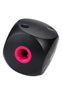 Hračka pes BUSTER Mini Cube černá 9cm, S