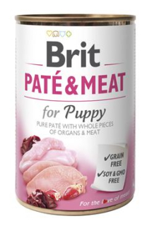Brit Dog konz Paté & Meat Puppy 400g PRODEJNA