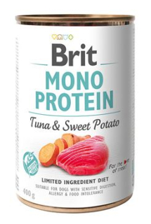 Brit Dog konz Mono Protein Tuna & Sweet Potato 400g prodejna