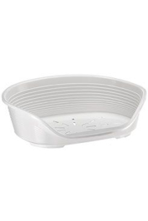 Pelech plast SIESTA DLX 10 bílý 93,5x68x28cm FP