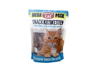 Perfecto Cat MEGA PACK snack Kroketten 20% s Atlantským lososem 150g