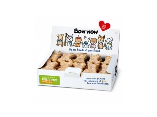 Bow Wow Naturální kost s drůbežími játry a jukou 30ks