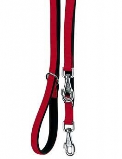 Vodítko nylon DAYTONA GA-Ploché 120-200/20 červené FP