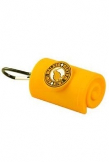 Pouzdro na sáčky oranžový + 2 role sáčků Kiwi