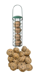 Lojové koule se semínky 60x90g bez síťky + krmítko
