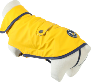 Obleček pláštěnka pro psy ST MALO žlutá 30cm Zolux