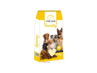 FINE DOG Family granule pro psy s KUŘECÍM 10kg