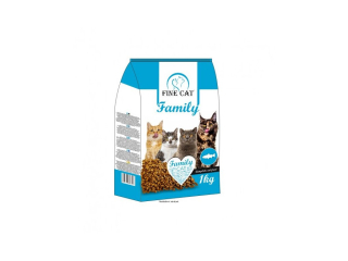 FINE CAT Family granule pro kočky s RYBOU 1kg