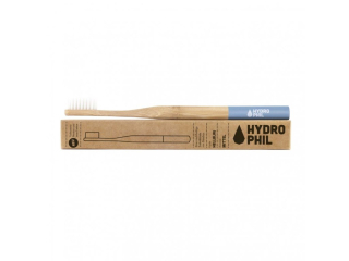 Hydrophil Bambusový kartáček (medium) - modrý - 100% z obnovitelných zdrojů