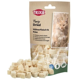 Freeze Dried - mrazem sušené pamlsky s kuřecím a sýrem, 25 g PRODEJNA