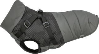 Reflexní obleček PONTIS - vesta s postrojem, šedá S: 36cm, hruď: 48-54cm, krk: 39cm PRODEJNA