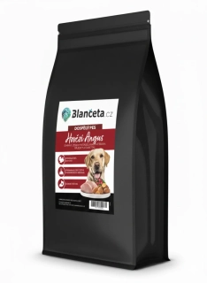Blančeta - PREMIUM dospělý pes Hovězí Angus s mrkví, zelenými fazolkami, květákem, rajčaty a cuketou 2kg