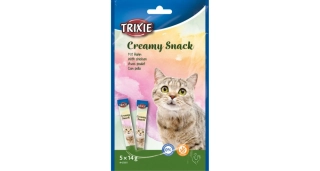 Creamy, krémová pochoutka pro kočky s kuřecím masem, 5 x 14 g