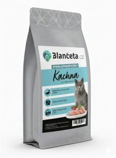 Blančeta - GRAIN FREE sterilizované kočky Kachna se sardinkami 1,5kg