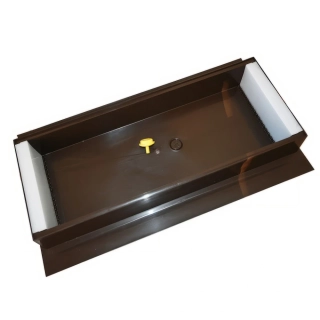 Krmítko stropní 4 litrů - Langstroth / Tachov - hnědé