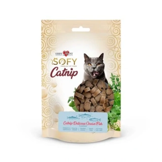 Pochoutka Aiko Cat SOFY Catnip Delicous Ocean Fish 50g