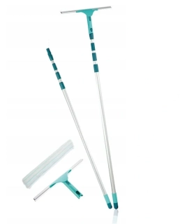 Stěrka a mop na sklo s teleskopickou tyčí 145–400 cm set