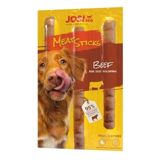 JosiDog 33g Meat Sticks Beef (3x11g)s