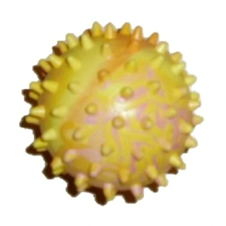 Míč gumový s ostny 4, s vůní - 7,5cm