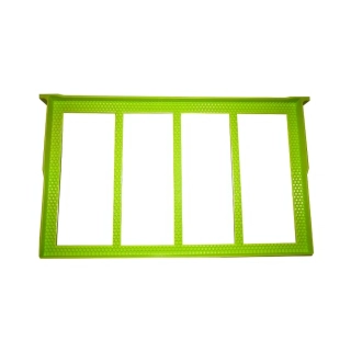 Celoplastový rámek 39x24 pro volnou stavbu - termo - zelený