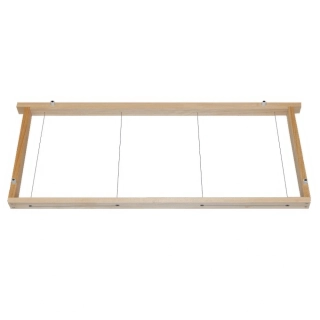 Rámek 39x17 cm - nadrátkovaný, s mezerníky, se zděřemi