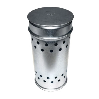 Lampa na vysiřování pro sirné knoty - pozink 20,5 cm