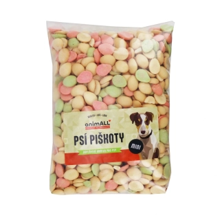 Psí piškoty berevné MINI MIX 500g PRODEJNA